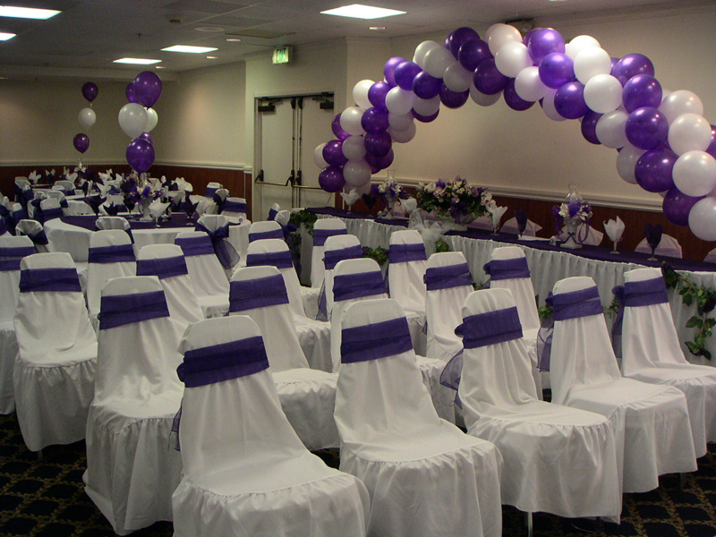 Best Purple Wedding Ceremony Purple is pleasing to the eye
